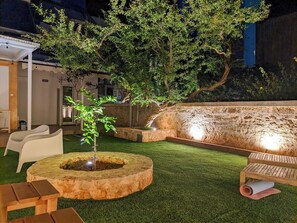 Overnatningsstedets område