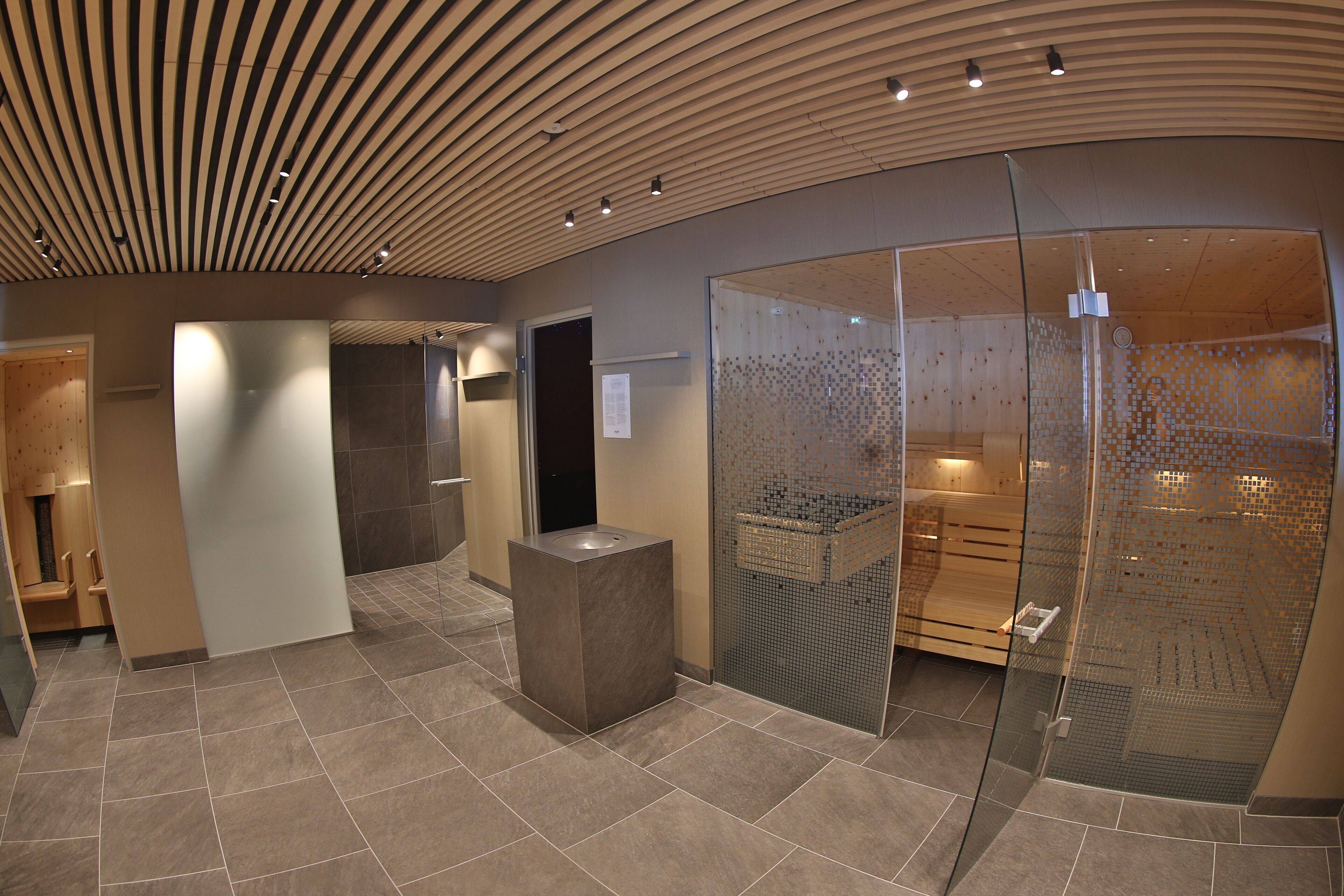 Sauna, steam room, deep-tissue massages, prenatal massages