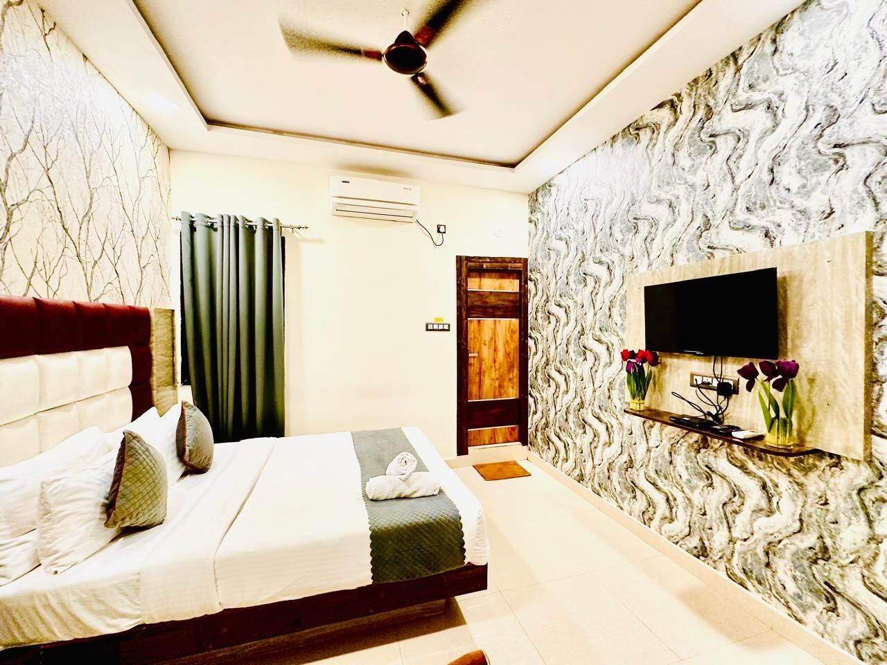 Lakens van Egyptisch katoen, luxe beddengoed, pillowtop-bedden