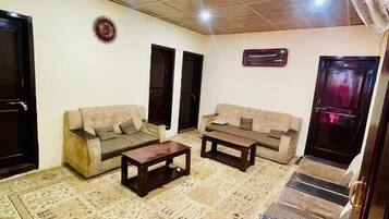 Sala de estar en el lobby