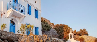 A unique house - museum, located at the most privileged position of Nisyros