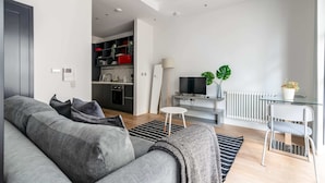 Basic-lejlighed - 1 dobbeltseng | Opholdsområde