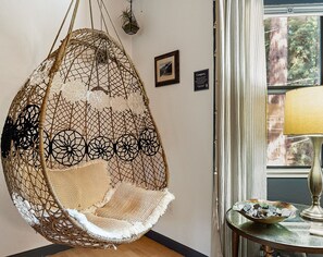 Interior - Camp Ciyole - Charming, Chic, Dog-Friendly! Walk to River, Hot Tub, Game Room (Guerneville)