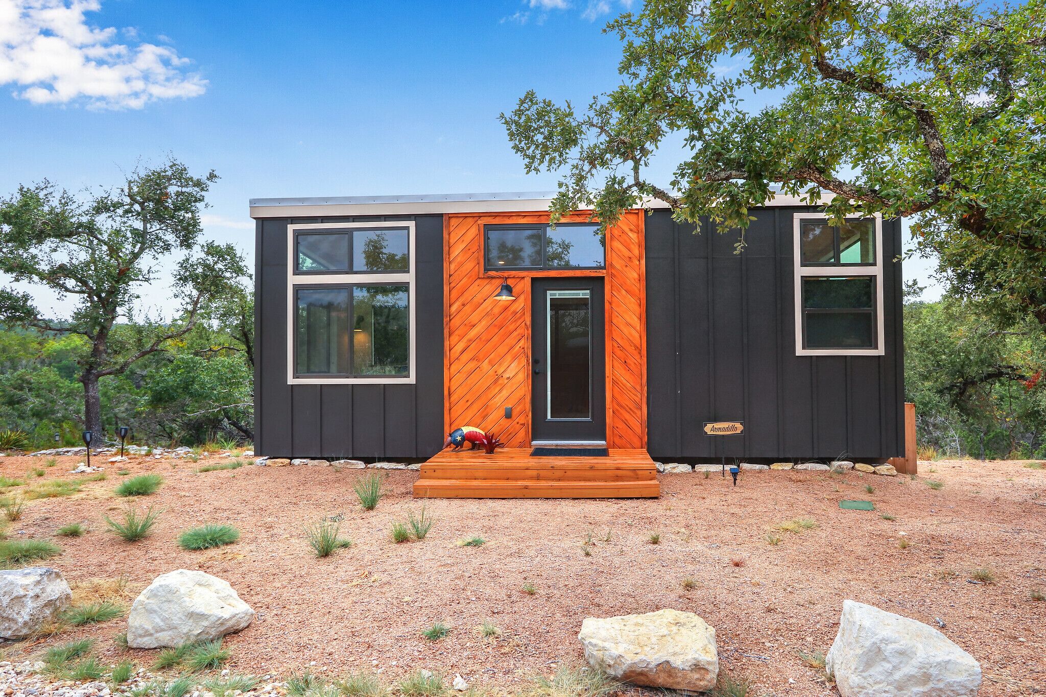 The Armadillo at Harrod's Hill Country Hideaway