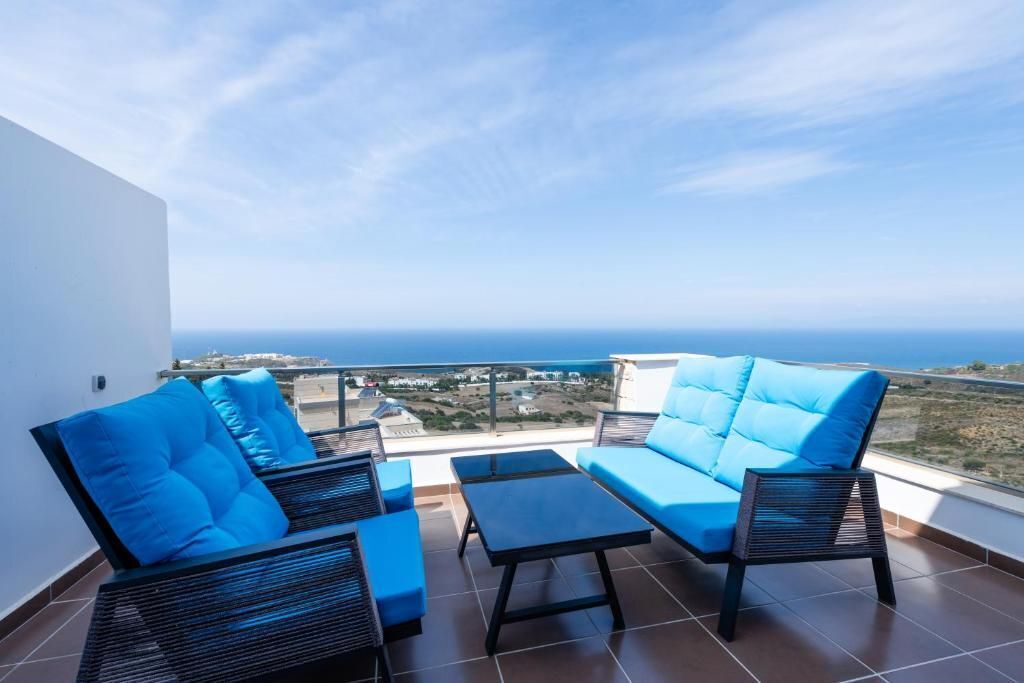 Suite supérieure, 2 chambres, vue sur la mer | Terrasse/patio