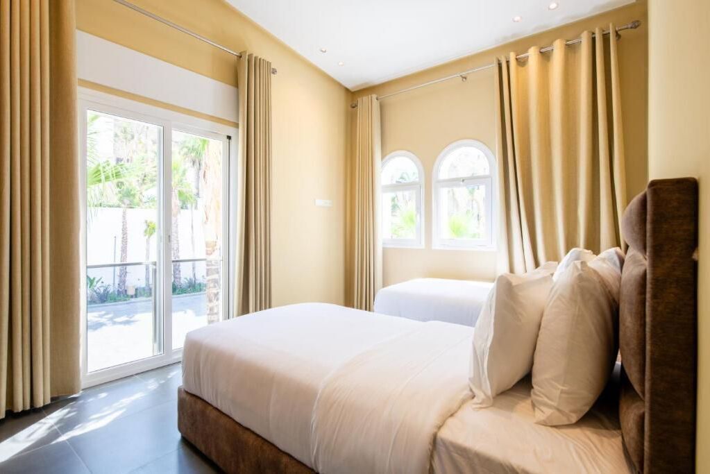 Appartement Deluxe, 2 chambres, vue mer | Espace de travail pour ordinateur portable, chambres insonorisées