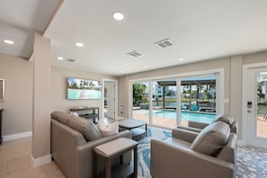 Interior - Private Saltwater Pool- Canal Front- 5BR Kokomo (Fort Myers Beach)