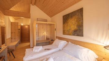 1 slaapkamer, een bureau, gratis wifi, beddengoed