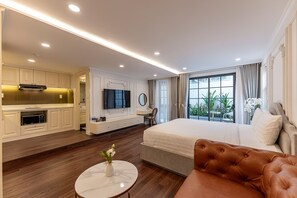 1 dormitorio y ropa de cama de alta calidad