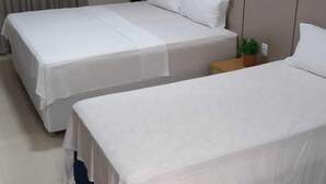 Tomannsrom – basic | Dundyner, skrivebord, skrivebord for bærbar PC og wi-fi (inkludert)