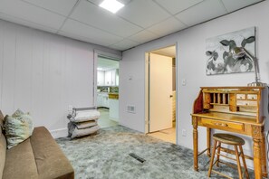 Cottage (1 Bedroom) | Interior - Corning Vacation Rental w/ Private Fire Pit! (Corning)