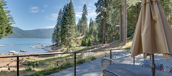 Westwood Lakefront Cabin w/ Hot Tub & Boat Dock!