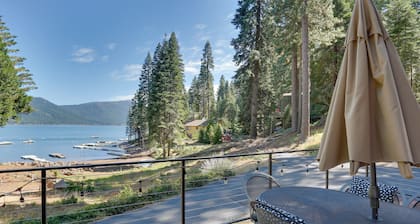 Westwood Lakefront Cabin w/ Hot Tub & Boat Dock!