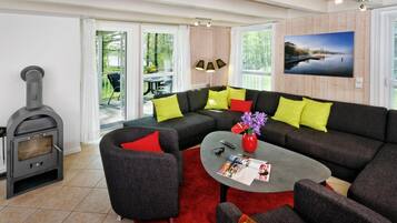 Smart-TV, Kamin, DVD-Player