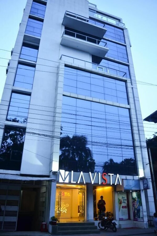 Voorkant van accommodatie