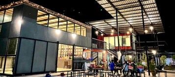 Fachada de la propiedad