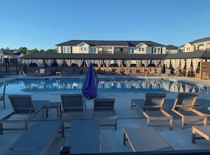 Beheizter Pool