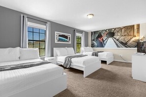 9 bedrooms, iron/ironing board, travel crib, WiFi