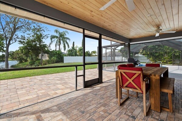 Restaurante al aire libre