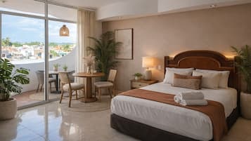 Quarto júnior | Wi-Fi de cortesia, roupa de cama