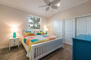 4 bedrooms, iron/ironing board, free WiFi, bed sheets - Surfs Up: 2 Blocks to Beach! Private Pool & Spa! by Anna Maria Life Vacation Rentals (Holmes Beach)