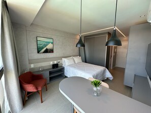 公寓 | 1 多间卧室、遮光窗帘、熨斗/熨衣板、免费 WiFi