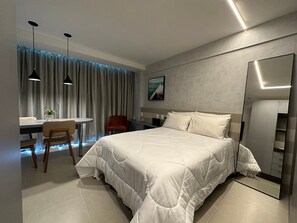 Apartment | 1 bedroom, blackout drapes, iron/ironing board, free WiFi - APARTAMENTO ALTO LUXO (Recife)