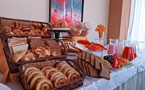 Petit déjeuner continental compris tous les jours