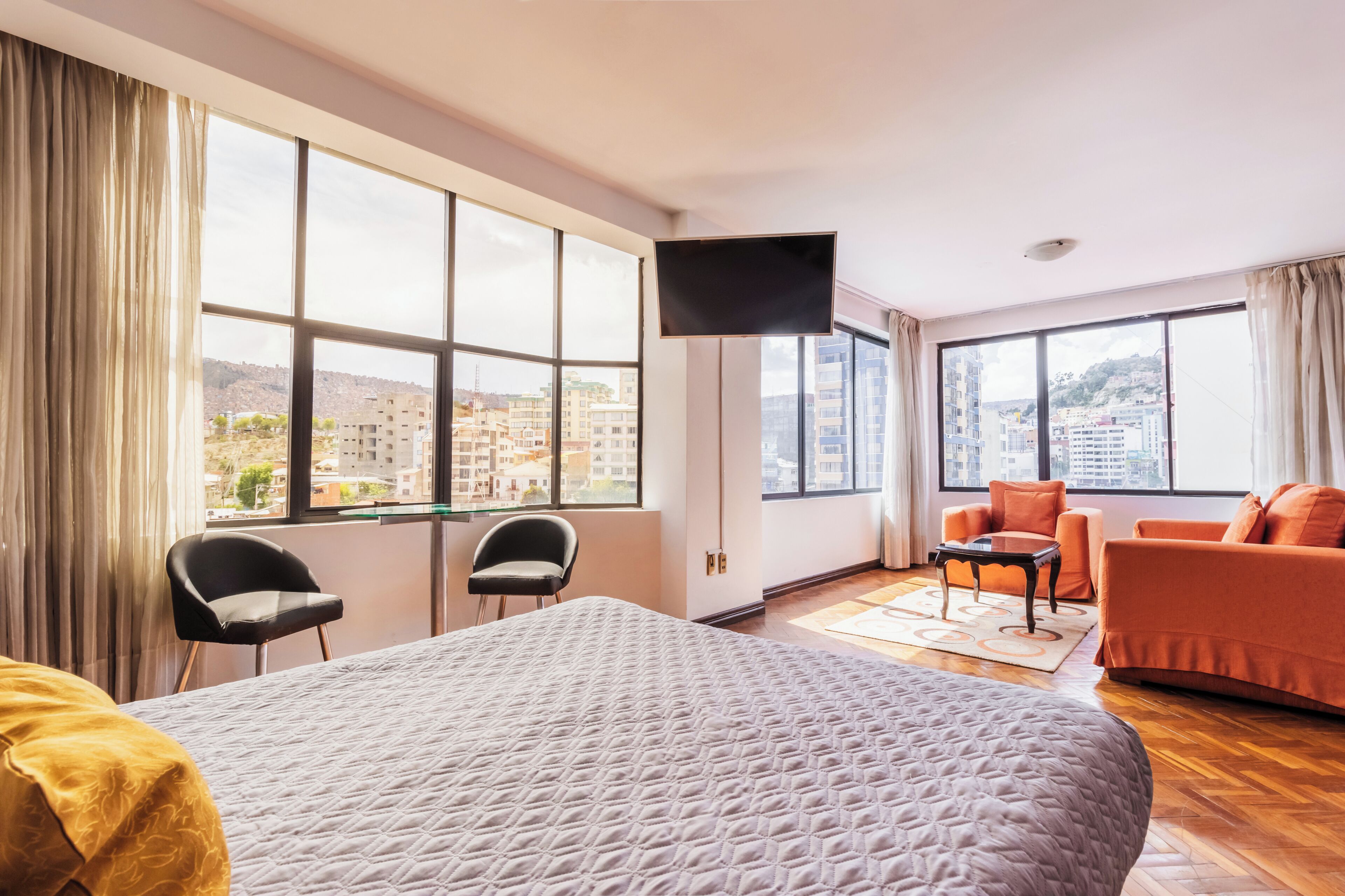 Wifi gratis y ropa de cama 