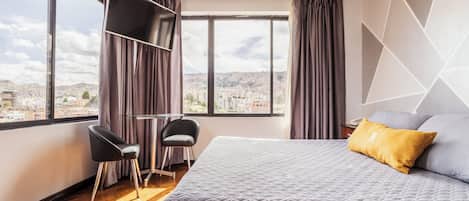 Kahden hengen huone | Ilmainen Wi-Fi, vuodevaatteet