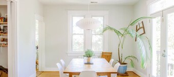 Beautifully-designed, quiet home in the city but feels like the country