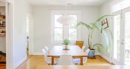 Beautifully-designed, quiet home in the city but feels like the country