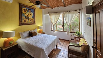 Quarto casal básico | 1 quarto, Wi-Fi de cortesia