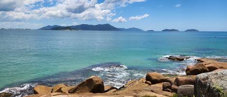 Beach nearby, white sand