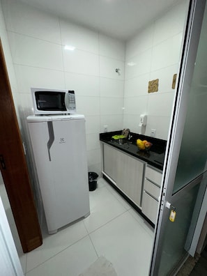 Comfort Studio Suite | Private kitchen - Apartamentos Pinheira (Palhoça)