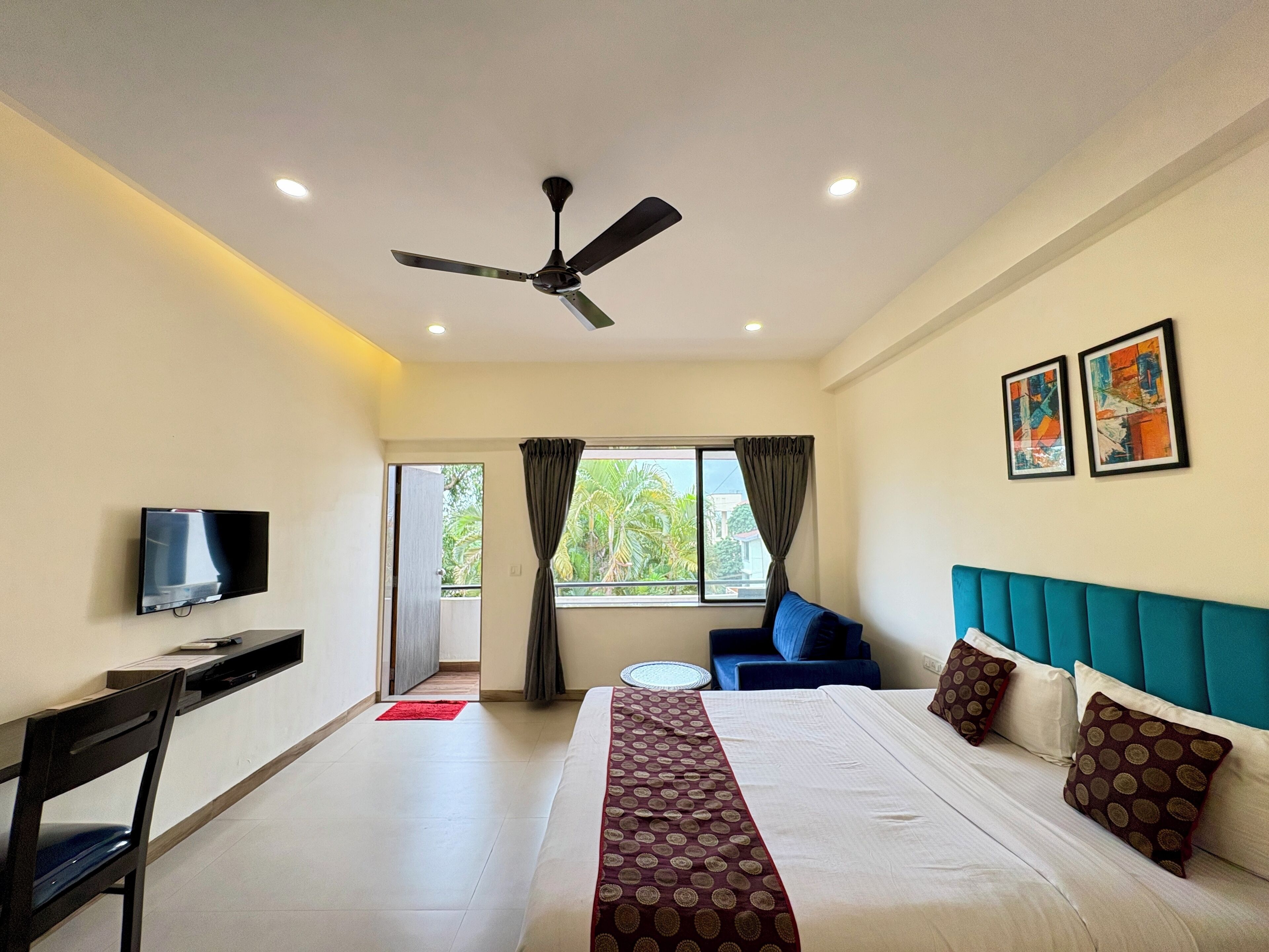 Classic Room, 1 Queen Bed, Balcony | Balcony view