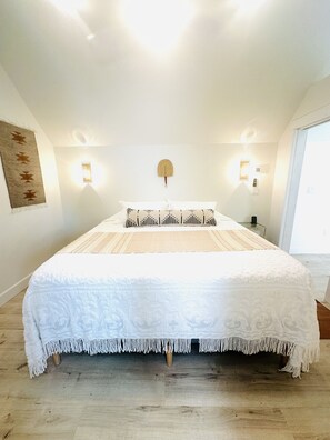 1 makuuhuone, silitysrauta/-lauta, vauvan matkasänky, ilmainen Wi-Fi