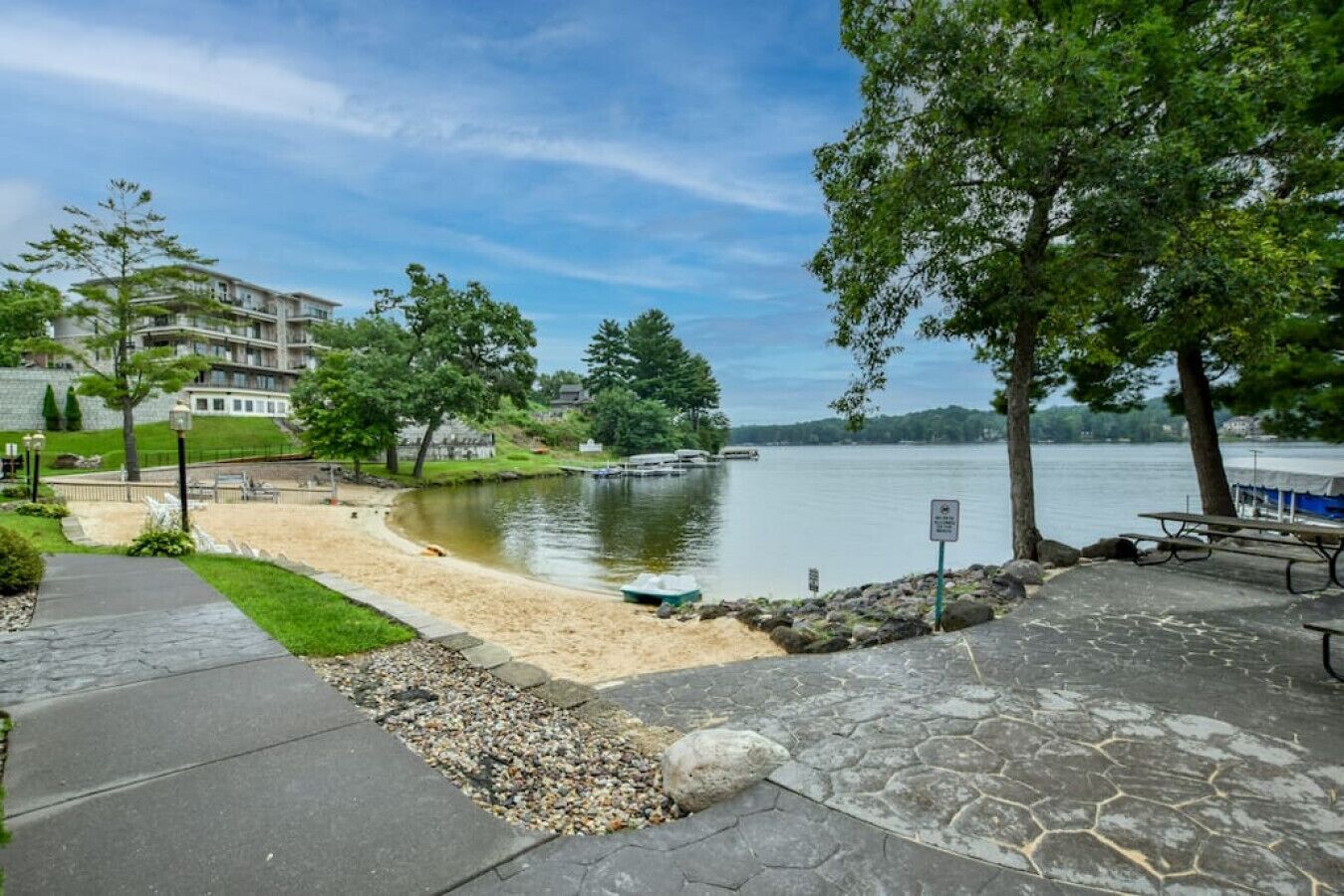 Beach nearby