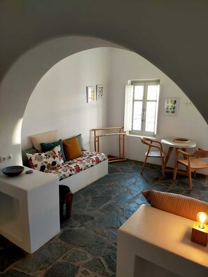 Living area - Amorgos Elegant Houses, Villa. 1 (Amorgos)