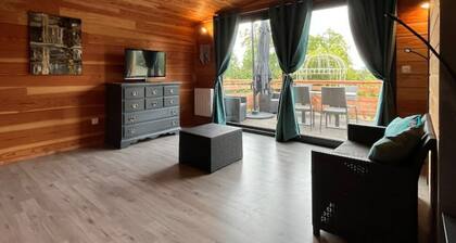 Lodge Cosy avec Bain Nordique