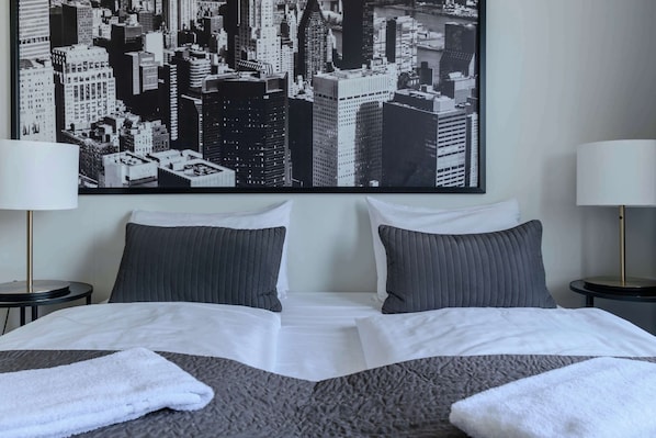 3 chambres, Wi-Fi, literie fournie