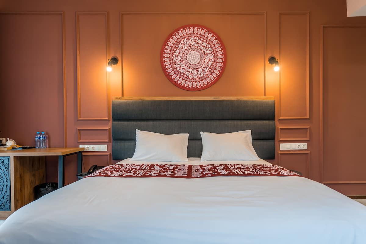 Superior-Doppel- oder -Zweibettzimmer | Select-Comfort-Betten, Minibar, Schreibtisch, Verdunkelungsvorhänge