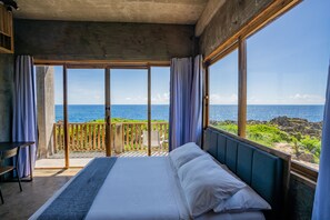 Chambre Double Deluxe, vue océan | Vue sur la plage/l’océan