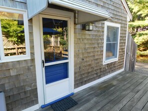 Exterior detail - Sweet Comfortable Home in the Woods, Oceanside (CS0026) (Wellfleet)