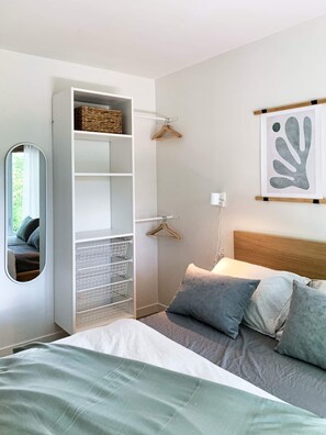 3 habitaciones, escritorio, wifi gratis y ropa de cama 