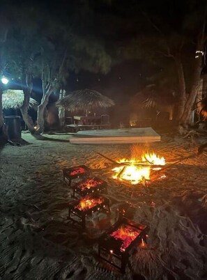 Overnattingsstedets uteområder