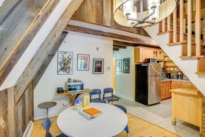 House (2 Bedrooms) | Interior - A-frame Cabin w/ Furnished Deck in Becket! (Becket)