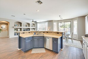 House (3 Bedrooms) | Interior - Sunny Arizona Getaway w/ Heated Pool & Patio! (Surprise)