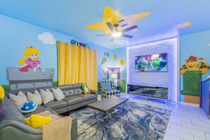 TV - Amazing Thematic House w/ Pvt Pool/Arcades/Resort 231791 (Kissimmee)