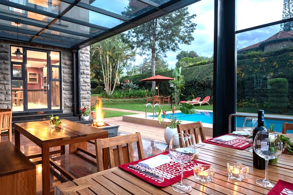 Terrace/patio - Deerpark Luxury Stays (Nairobi)